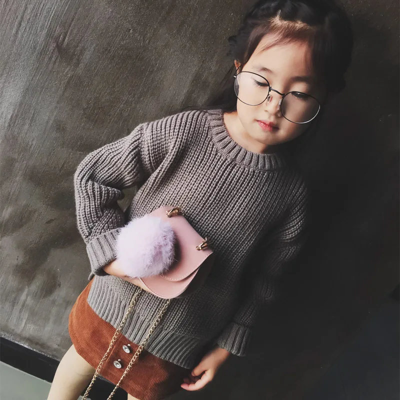 Маленькая дизайнерская Детская сумка из искусственной кожи на цепочке сумки