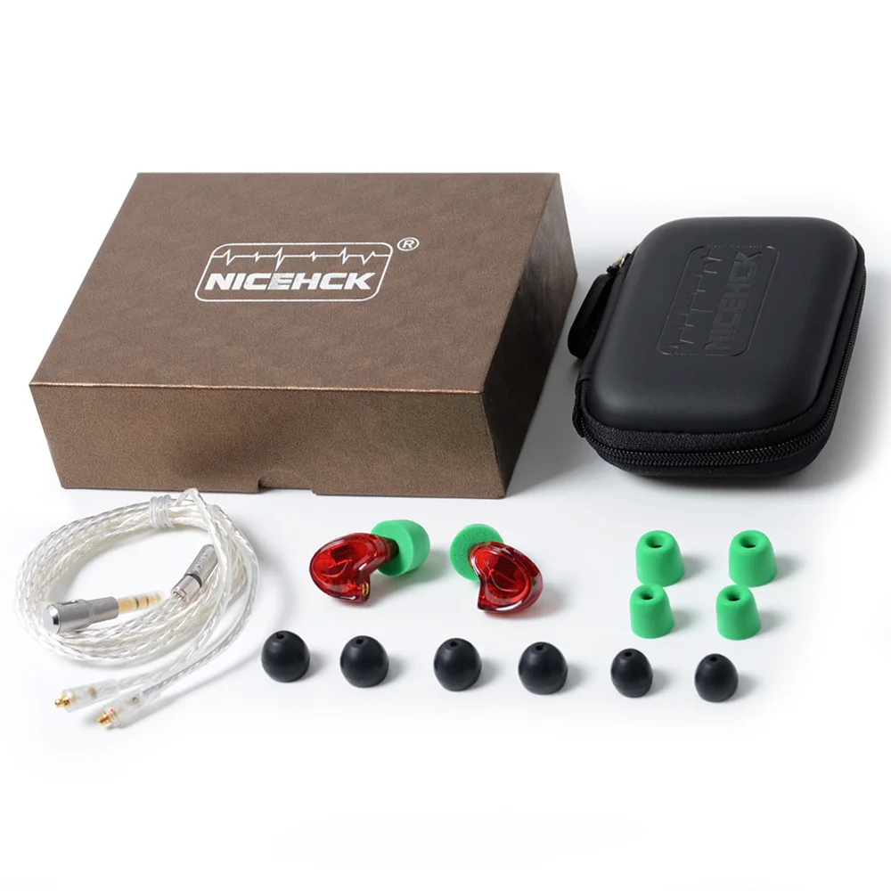 2018 NICEHCK DT500 5BA наушники вкладыши с 5 сбалансированными арматурными съемными