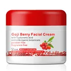 Ягоды Годжи крем для лица с гиалуроновой кислотой, парабен высокими антиокислительными свойствами анти-старения кожи укрепляющий продажи