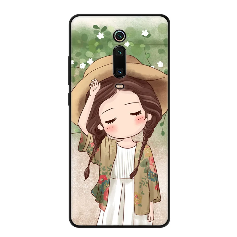 17 For Xiaomi Mi 9T Case Mi 9T Pro Cartoon Printed Soft Black Bumper Silicone TPU Cover For Xiaomi Mi 9T Pro mi9T 9 T Phone Cover - Цвет: 17
