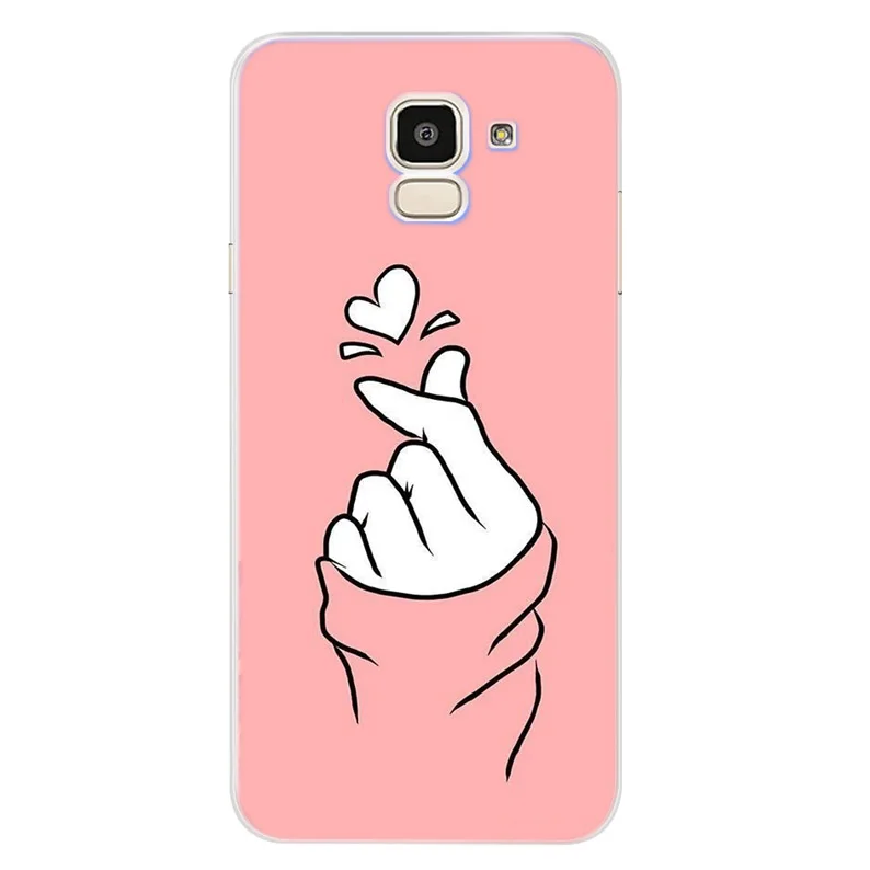 Case For Samsung Galaxy A30 A50 J1 J3 J4 J5 J6 J7 A3 A5 A7 A8 2016 2017 2018 Soft TPU Silicone Pattern Cover Funda D125 |