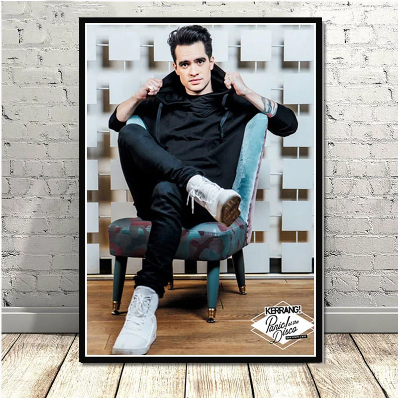 New Brendon Urie Panic at the Disco Pop Star Art Poster Canvas Painting Wall Picture Home Decor Posters and Prints - Цвет: 0014