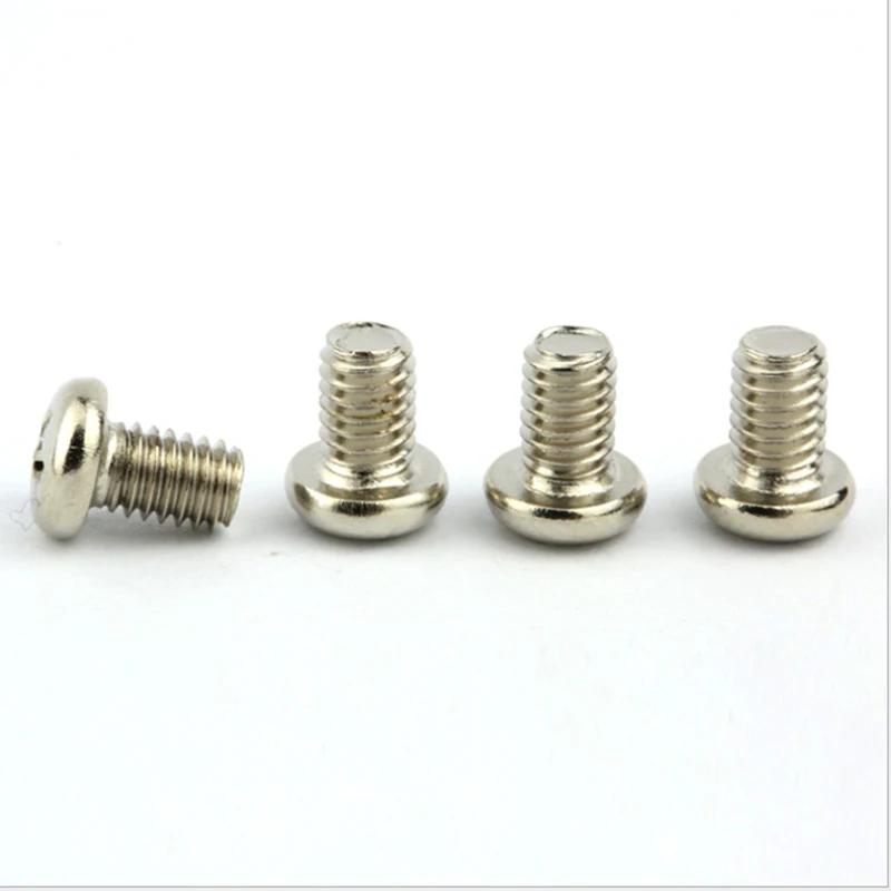 DSHA M3x10mm 316 нержавеющая сталь Phillips головка сковороды винты крепежные 50 шт|Гайки| |
