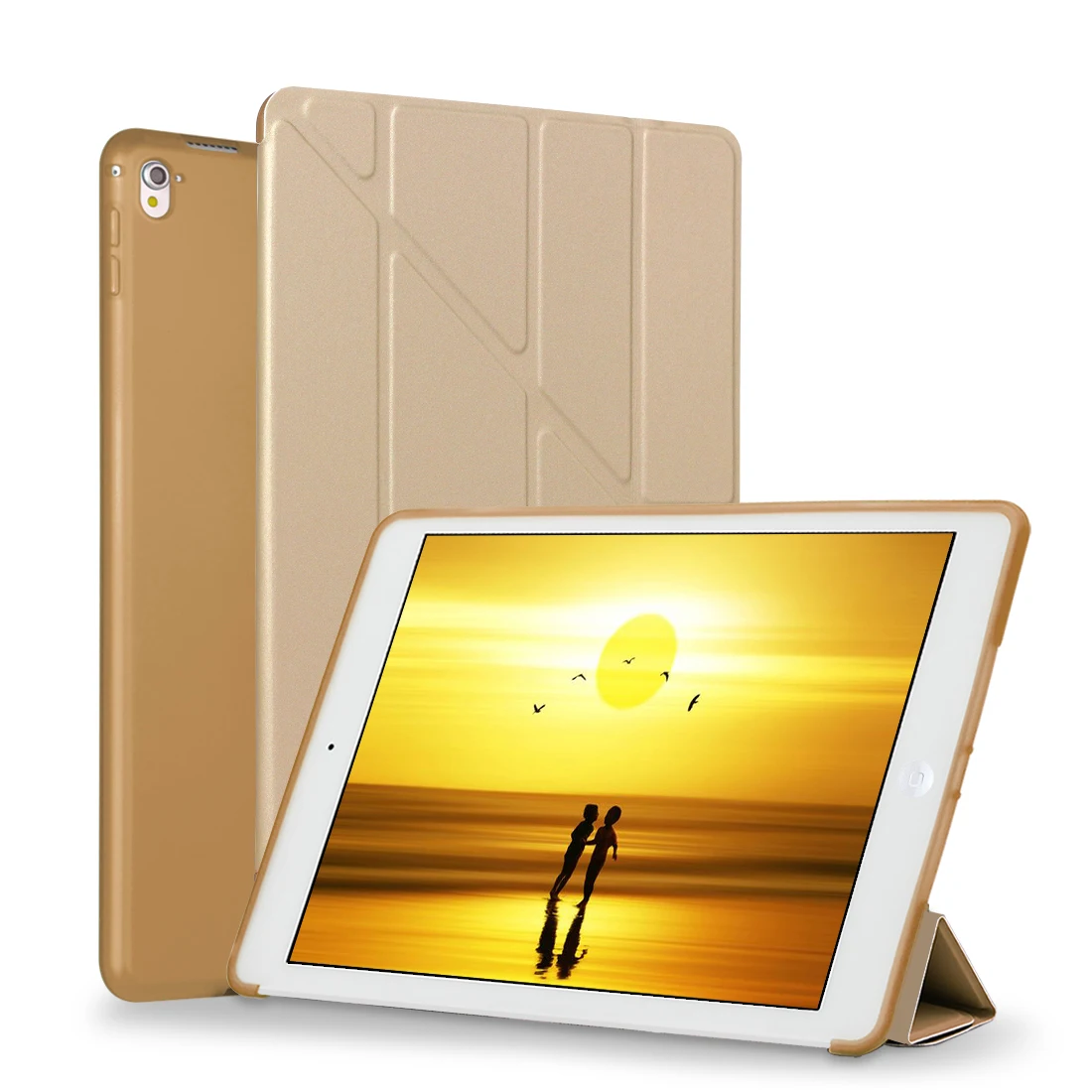 Чехол на айпад про 9.7 Для ipad pro silicon case for air 2 мягкие tpu для 6 7 pu кожа смарт чехол 5