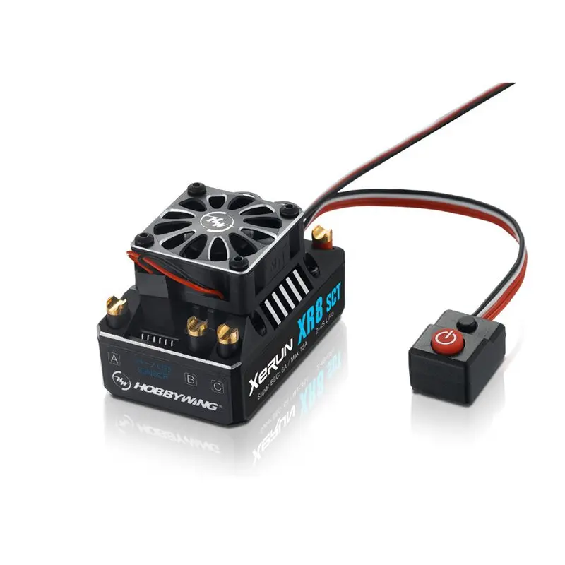 Fatjay щеточный электронный регулятор скорости Hobbywing XeRun XR8 SCT 30113301 140A 2-4 s бесщеточный Сенсорный электронный регулятор хода для 1/8 1/10 Радиоуправляемый гоночный автомобиль
