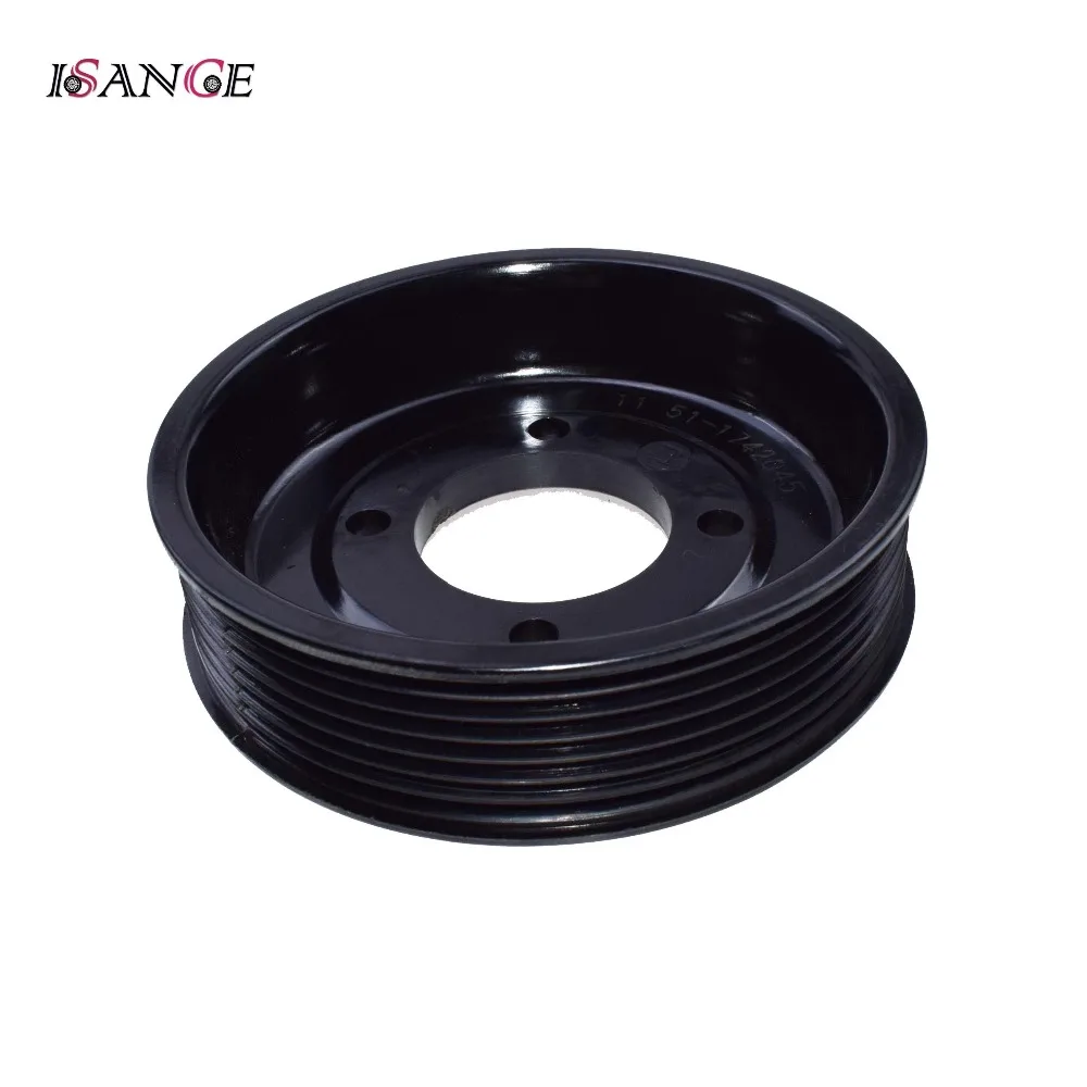 Шкив водяного насоса двигатель ISANCE для BMW E31 E38 E39 E52 X5 Z8 540i 740i 740iL 840Ci OEM #11511742045/11 51 1 742
