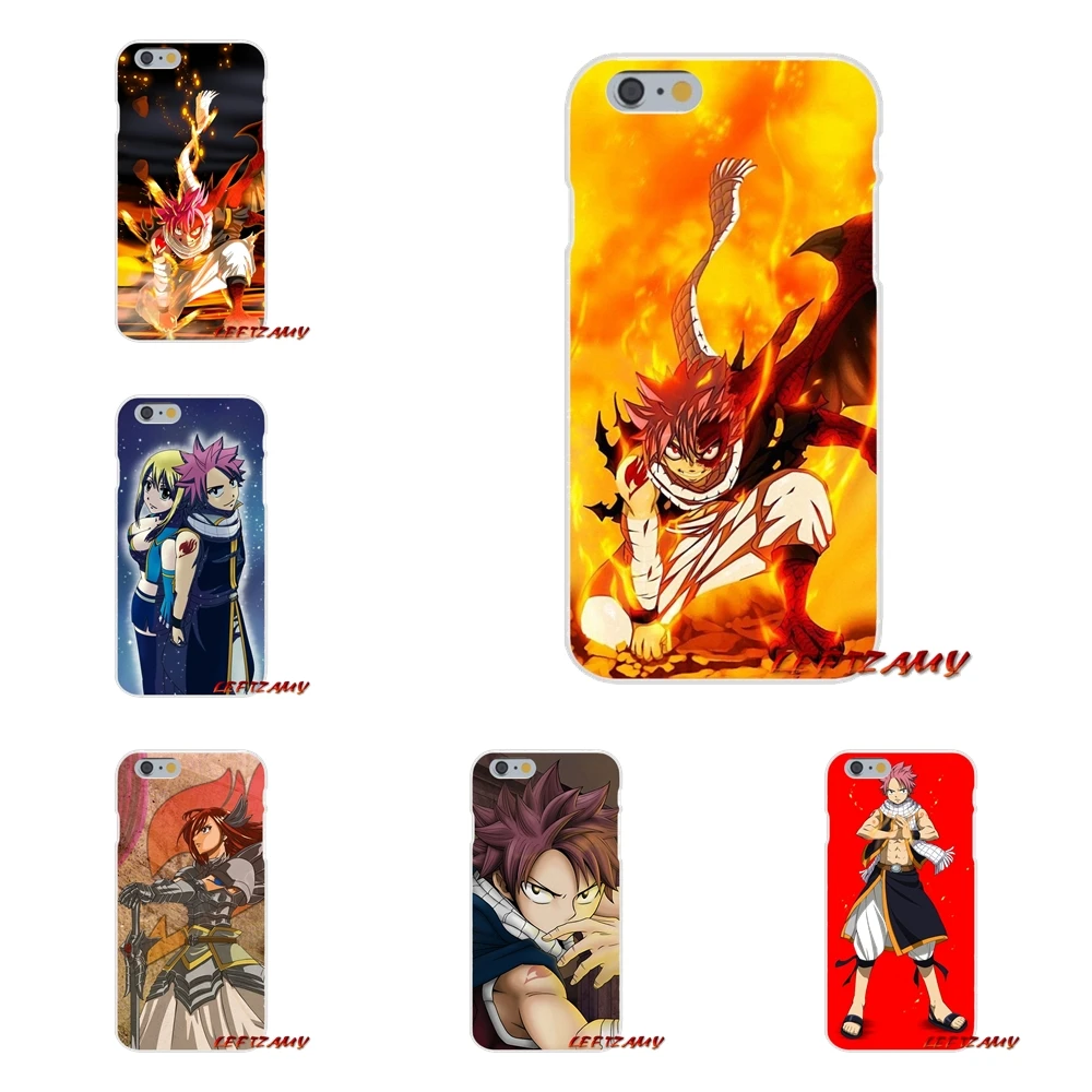 Мобильный телефон оболочки охватывает Горячая Аниме Манга Fairy Tail Логотип Для Сяо