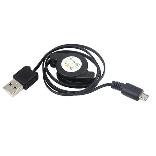 Горячий Micro USB A к 2 0 B Мужской Выдвижной кабели для синхронизации данных зарядное