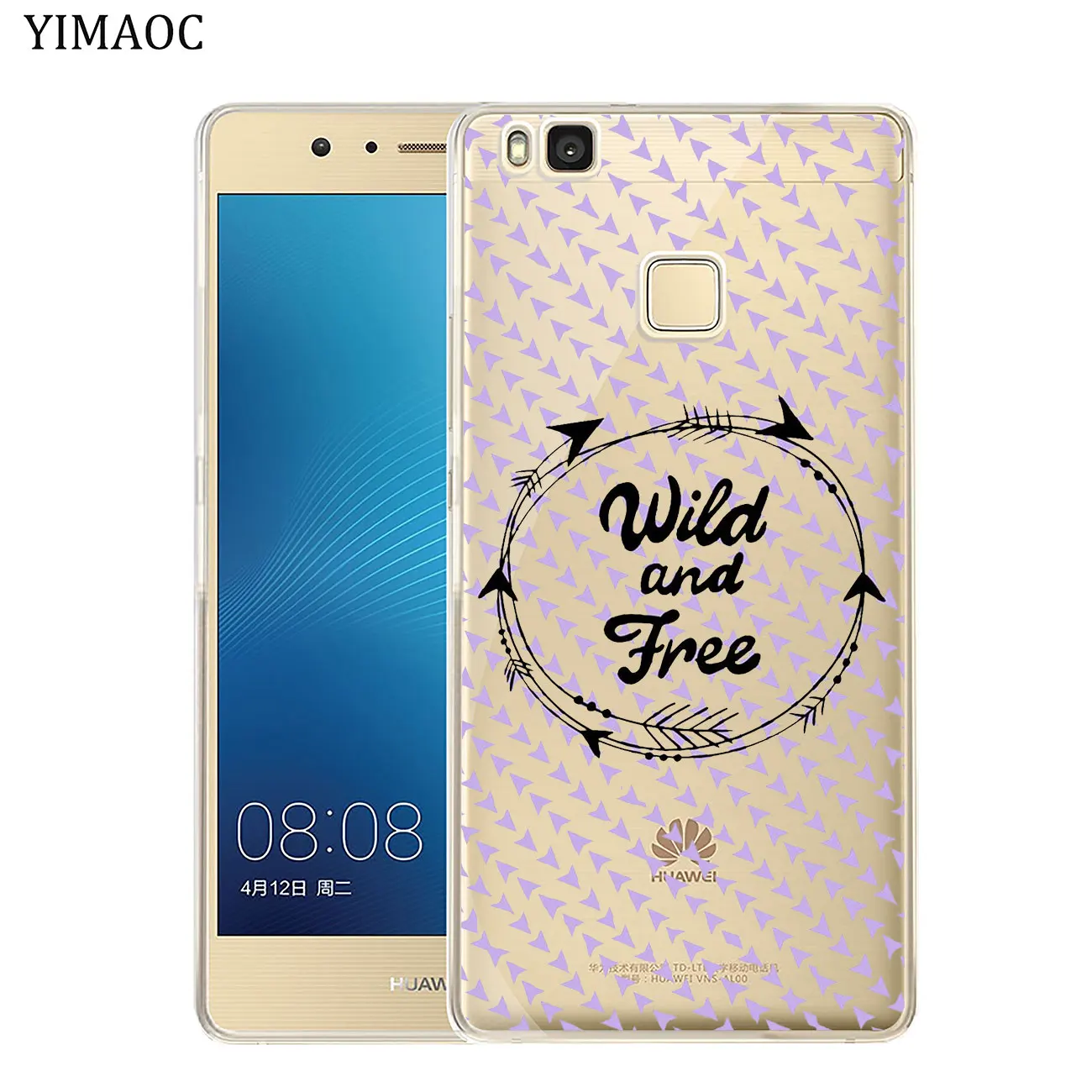 Мягкий силиконовый чехол YIMAOC Young Wild Freelance и Free для Huawei P30 P20 Pro P10 P8 P9 Lite 2017 2016 2015 P smart Z