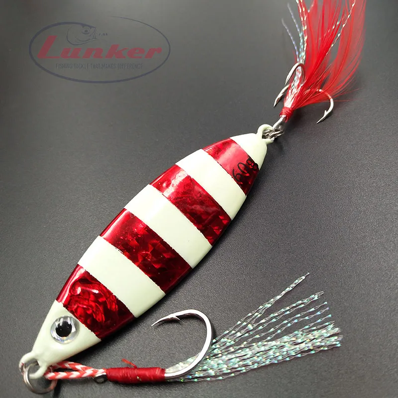 Lunker slow Jig 60 г 80 100 120 150 универсальная светящаяся темно синяя рыболовная