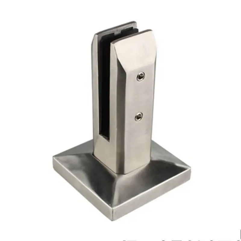 Зажим для ограждения из нержавеющей стали|Зажимы стекла| |