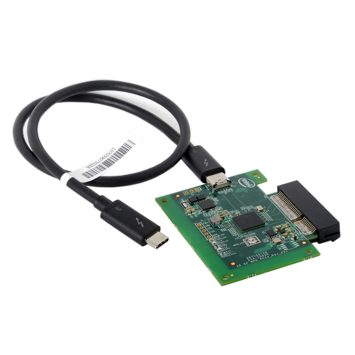 Кабель для преобразования карты NGFF Type-C Thunderbolt 3 в PCI Express PCI-E SSD Nvme M-key | Компьютеры и