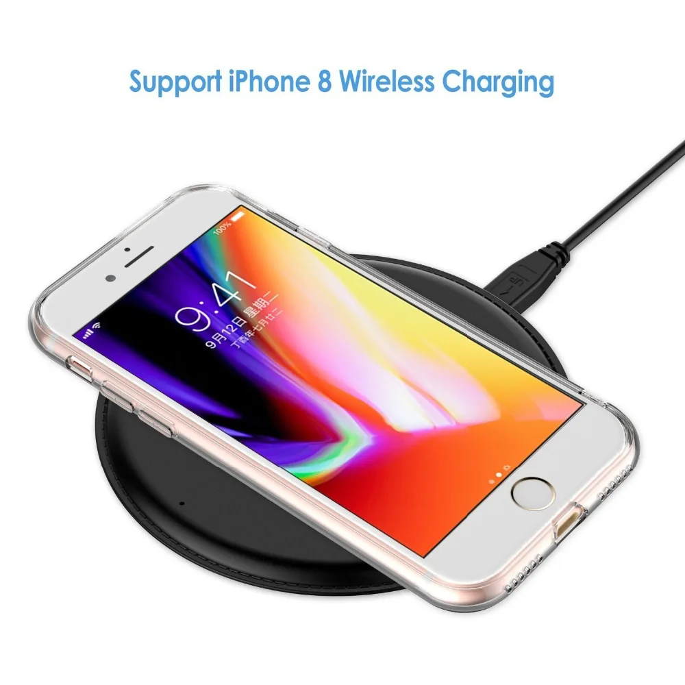 Чехол для iphone 7 мягкий TPU прозрачный силиконовый чехол Apple Plus противоударный 8 Caso