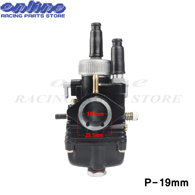 19mm 17 мм 19 мм 21 мм Dellorto DS черный гоночный Карбюратор Carb для PHBG DIO JOG 50cc 90cc BWS100 для Puch Yamaha Zuma - Цвет: 19mm