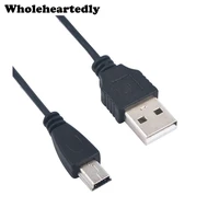 high quality 80cm usb 2 0 a male to mini b v3 5 pin 5p sync data charging charger cables for mp3 mp4 digital cameras