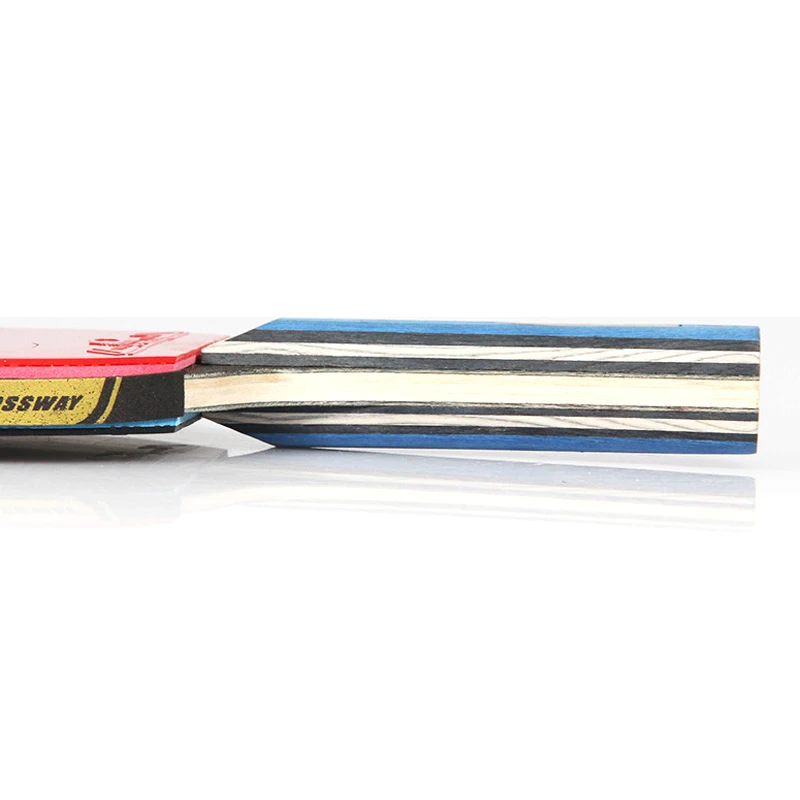 Ракетка для настольного тенниса 2 шт. легкая резиновая ракетка пинг-понга с