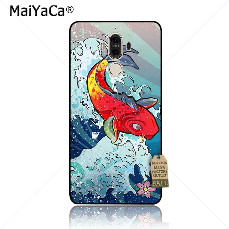 MaiYaCa японская Татуировка Koi Fish Новинка Fundas чехол для телефона Huawei mate 9 p9 p10plus mate9 10