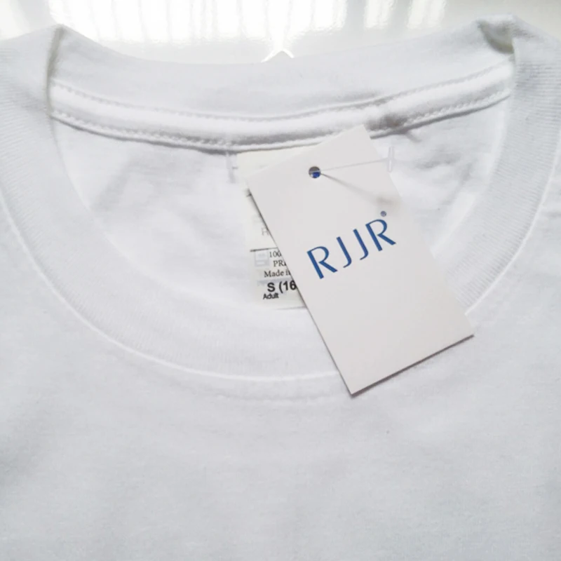 Rjjr Демисезонный мужчин забавная футболка Рубашки для мальчиков звезда письмо