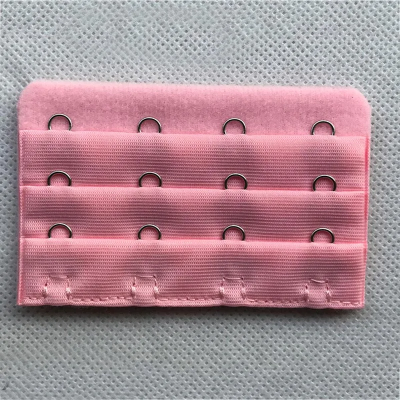 15 Shrimp Pink La MaxPa 3 шт. бюстгальтер на бретельках удлинение пряжки 3 ряда 4 крючка застежка ремни Женский удлинитель для бюстгальтера швейный инструмент интимные аксессуары k245 - Цвет: 15 Shrimp Pink