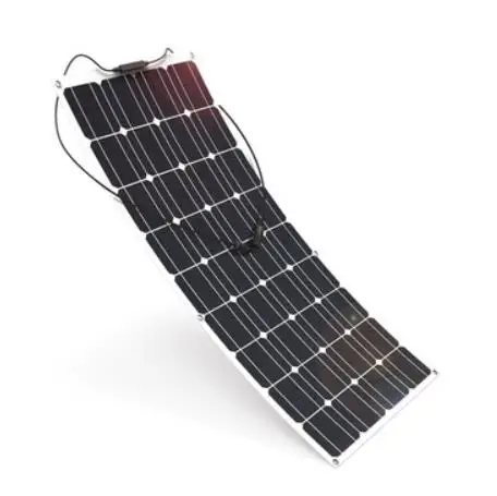 

Small investment, to bring you a big return, 100w semi-flexible solar panel, natural energy