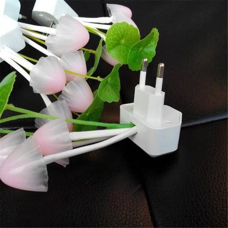 2020 New Useful Led Mushroom Sensor Night Light Decorative Lamp EU US Baby Children Novelty Wireless Wall Projector Nightlights |