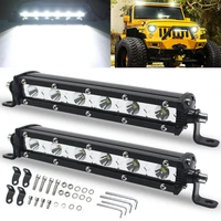 work light oval led light bar for auto car motorcycle truck trailer tractor boat offroad 4wd 4x4 atv suv driving light 12v 24v