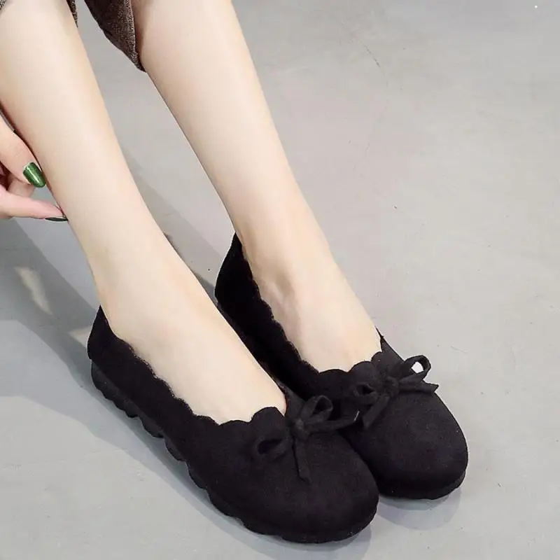 Cresfimix sapatos femininas Женская мода удобная обувь без шнуровки на галстук бабочка