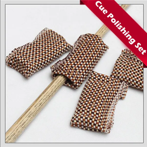 Бильярдные аксессуары 10 шт./лот Кии Полировочный рукав двусторонняя ткань для