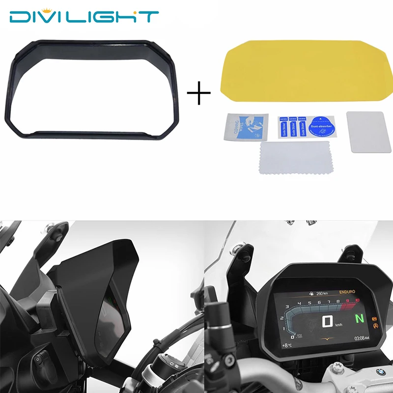Новинка! Защитная пленка + черный защитный чехол для BMW F750GS F85GS R1200GS R1250GS adventure |