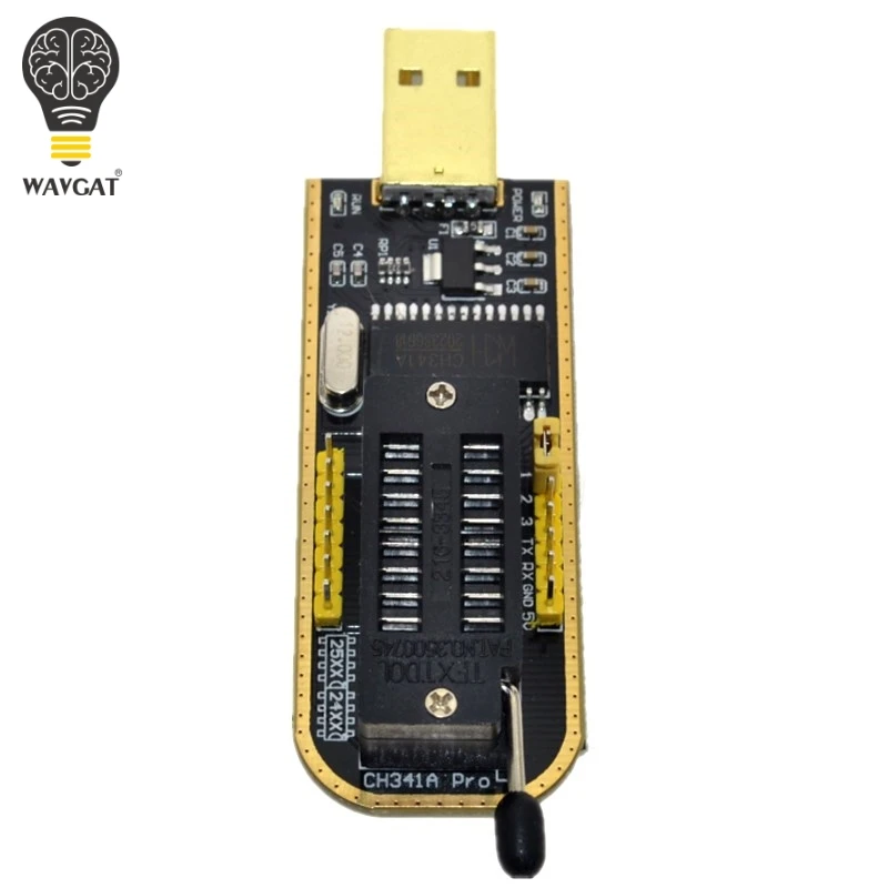USB программатор CH341A 24 25 серия EEPROM Flash BIOS с программным обеспечением и Драйвером|bios