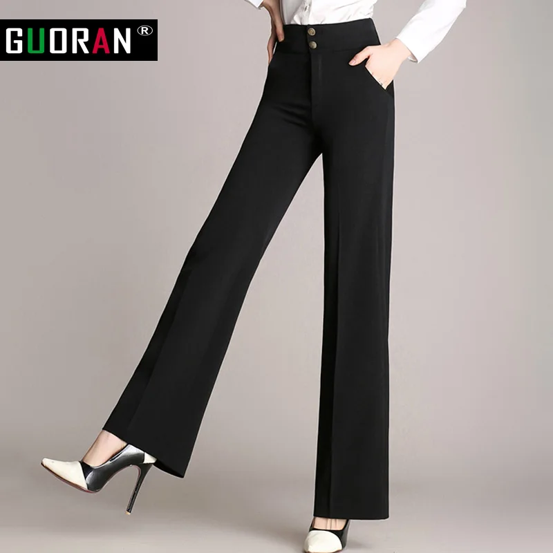 Лидер продаж! Женские льняные офисные рабочие брюки женские широкие размером 4XL