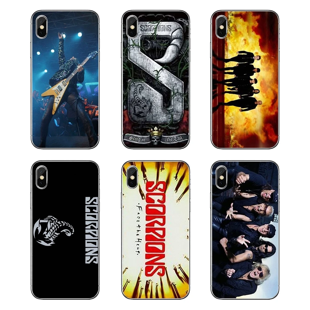 Силиконовые чехлы для телефонов huawei Honor 8 8C 8X9 10 7A 7C mate 20 Lite Pro P Smart Plus Scorpions Heavy metal rock