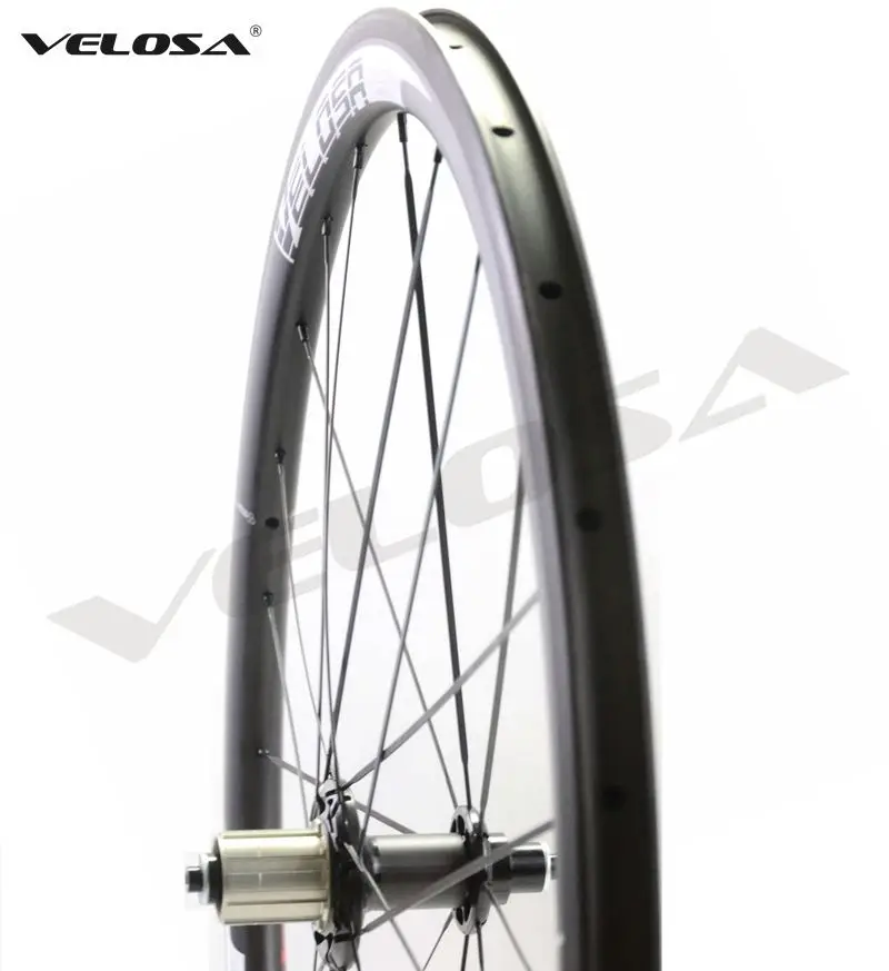 Velosa Sprint 35 велосипедная углеродная колесная пара 38 мм клинчерная/трубчатая 700C