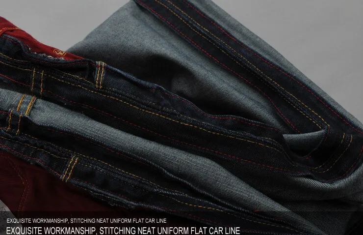 Модные Дизайнерские мужские джинсы брендовые известная марка Размеры: 28-40 |