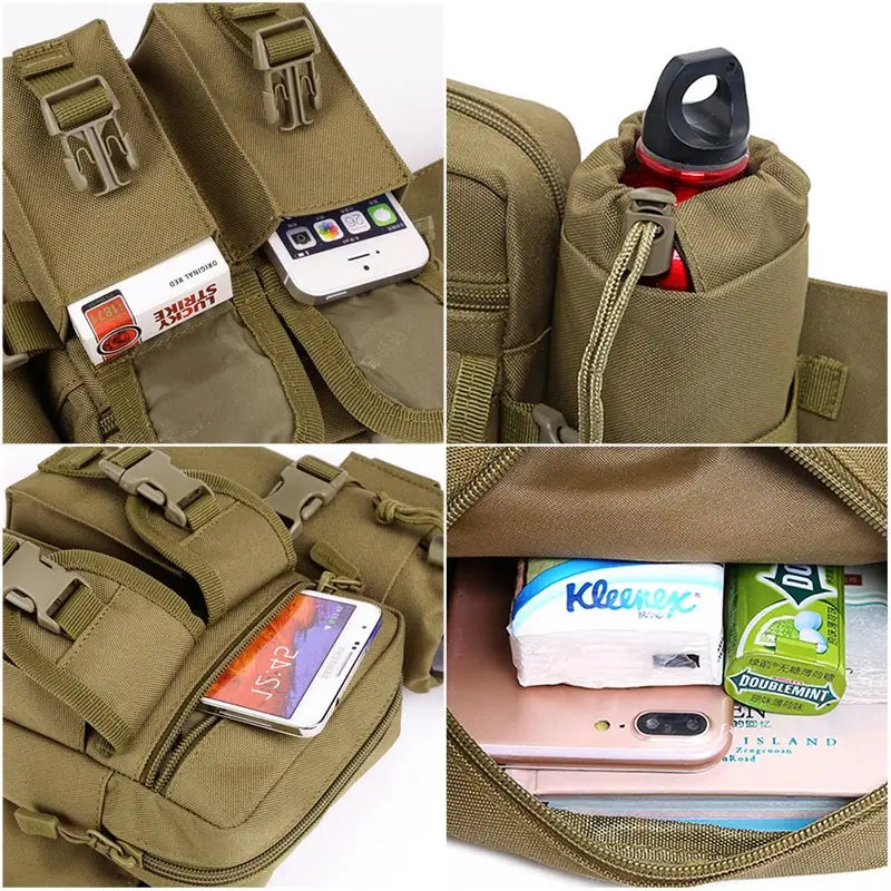 2019 качественный мужской уличный военный тактический поясной рюкзак