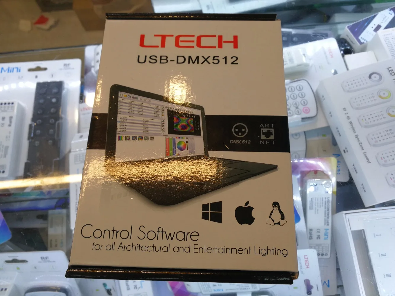 LTECH Новый светодиодный фонарь управления; DC5V USB входная мощность 512 1024 канальный выход DMX512 Главная консоль (art.: 7a3e66f36) - 7a3e66f36