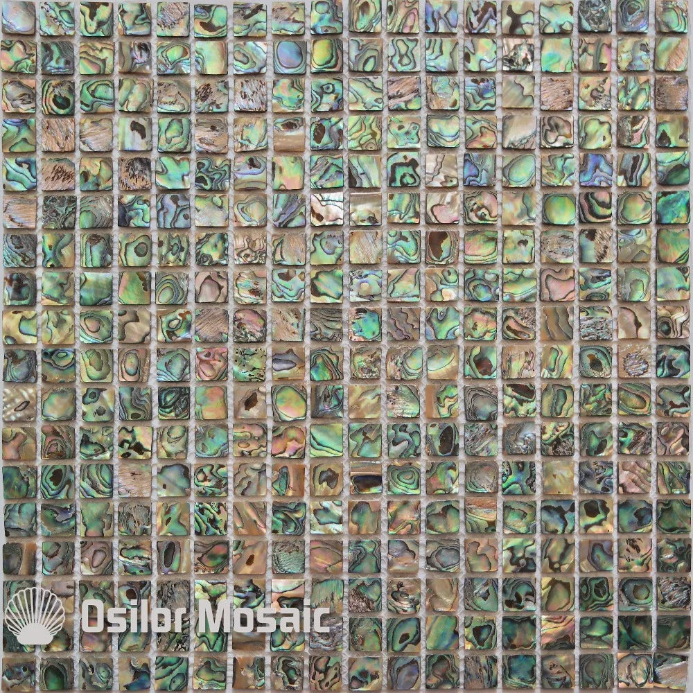 

free shipping 100% abalone paua sea shell natural color shell mosaic tile for interior house decoration wall tile