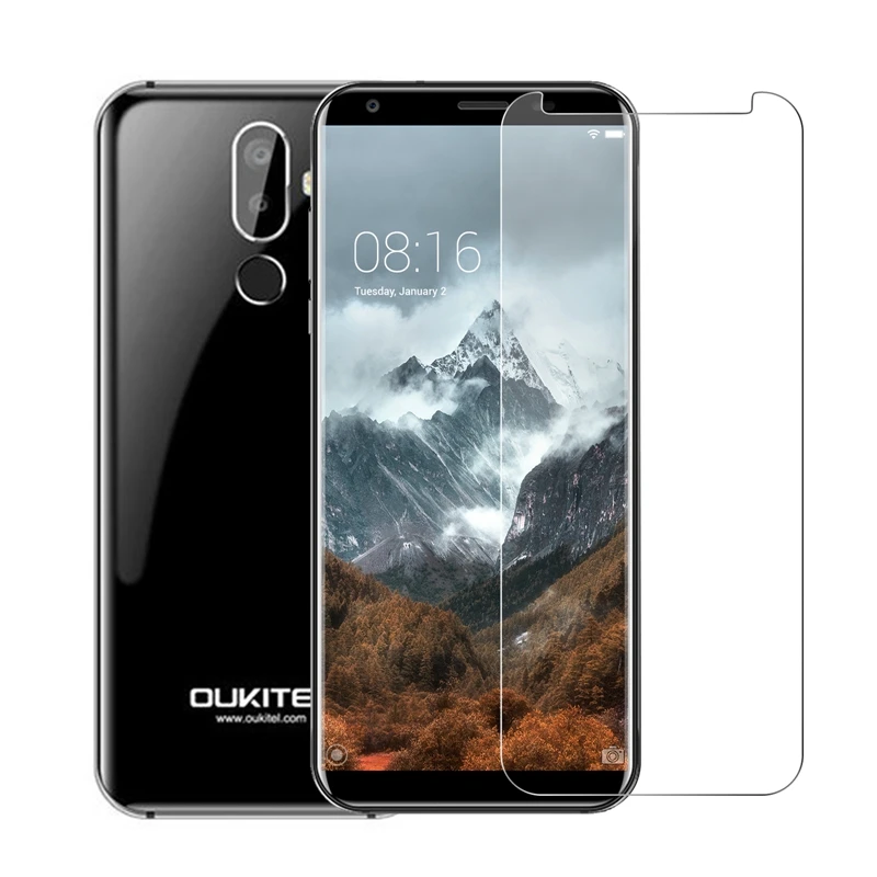 2 шт. 2.5D 0,26mm 9 H премиум-класса из закаленного Стекло для Oukitel K5 Экран протектор из закаленного стекла, Защитная пленка для OUKITEL K5 5,7"