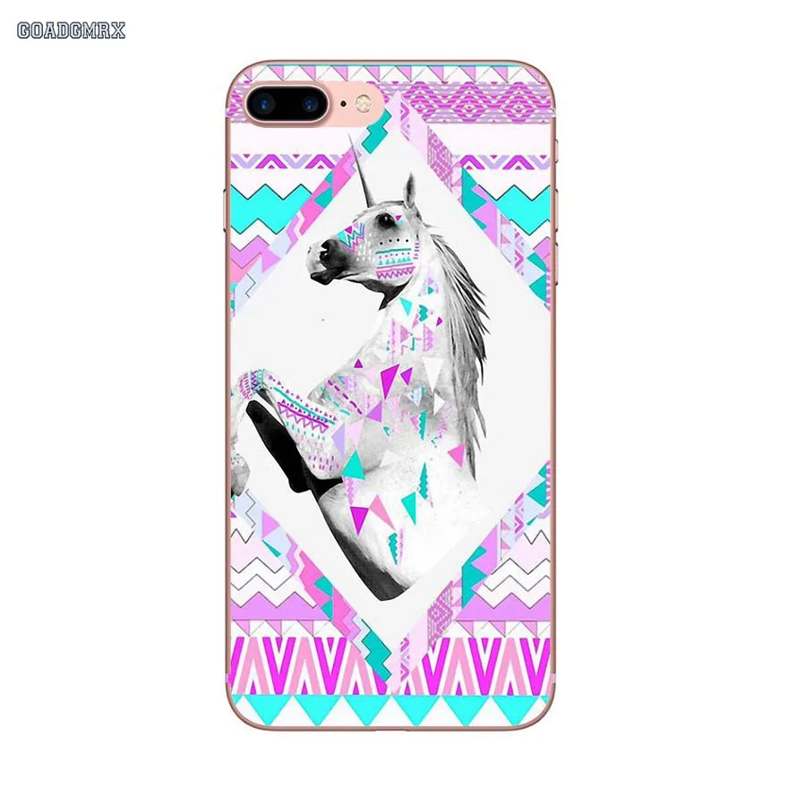 image 6 Силиконовый чехол для телефона для samsung Galaxy S10 Lite J1 J2 J3 J5 J7 J4 J6 плюс J8 Европы "Лошадка Радуга Единорог с персонажами из мультфильмов - Цвет: image 6