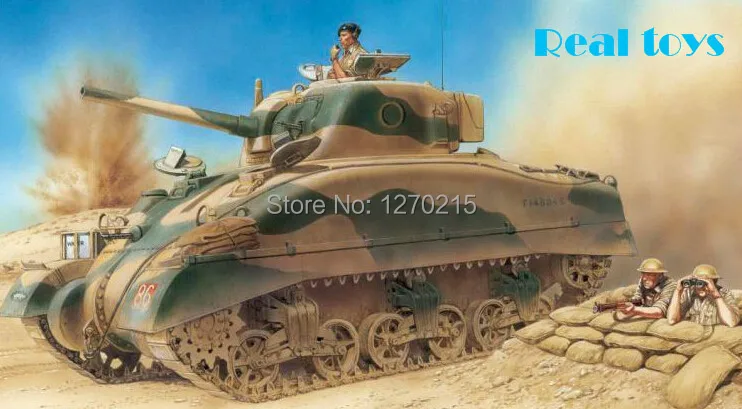 Модель Dragon 6447 1/35 комплект пластиковых моделей El Alamein Sherman|model building kits|model a body partskit