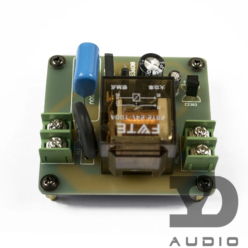 

AC150V - 280V 100A High Current Pure Copper Relay Full High Power Soft Start Board 67mm X 61mm X 30mm