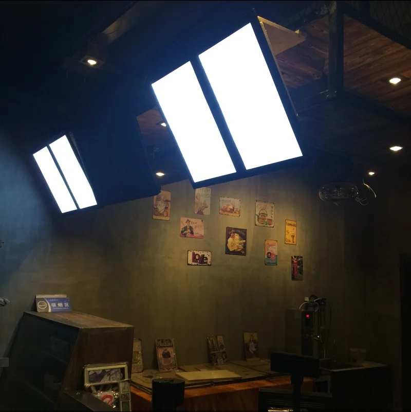 10 шт. Магнитная открытая алюминиевая рамка тонкая светодиодсветодиодный