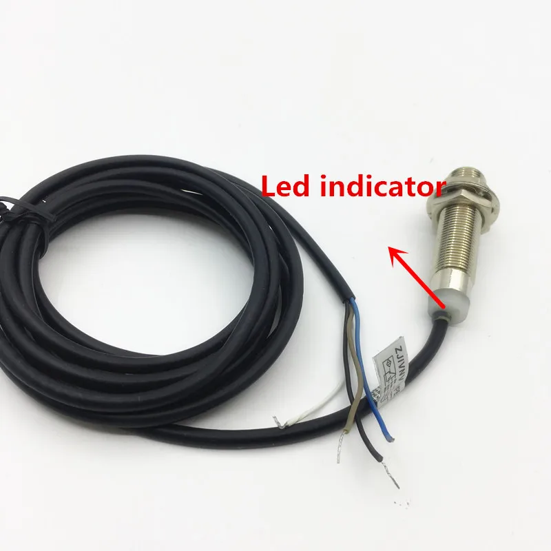 M12 DC6 36v PNP NO + NC/нормально открытый и близкий Индуктивный сенсор переключатель 4