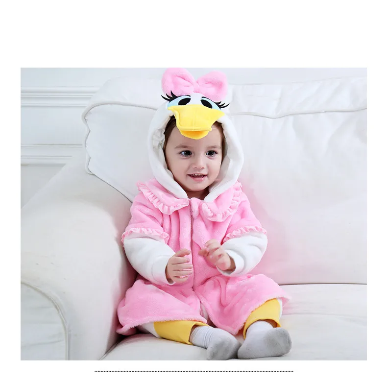 

2018 baby's duck fashion Toddler Unisex-baby spring and autmn Jumpsuit Christmas Romper Onesie Outfits Suit 102