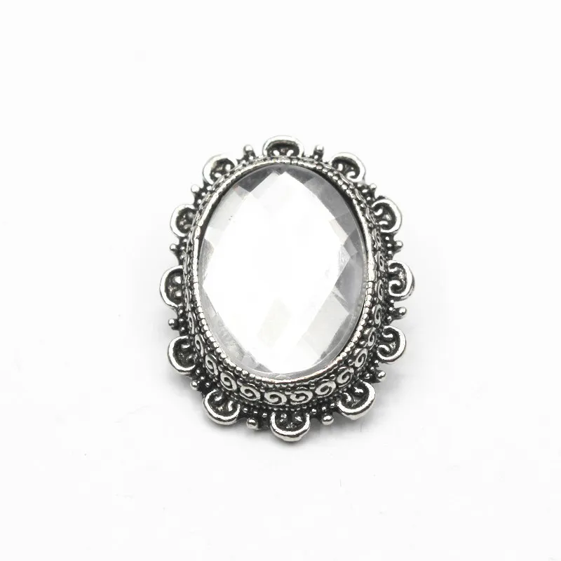 Горячая продажа 6 шт Стразы Круглые Эмалированные кнопки золотой цвет оснастки