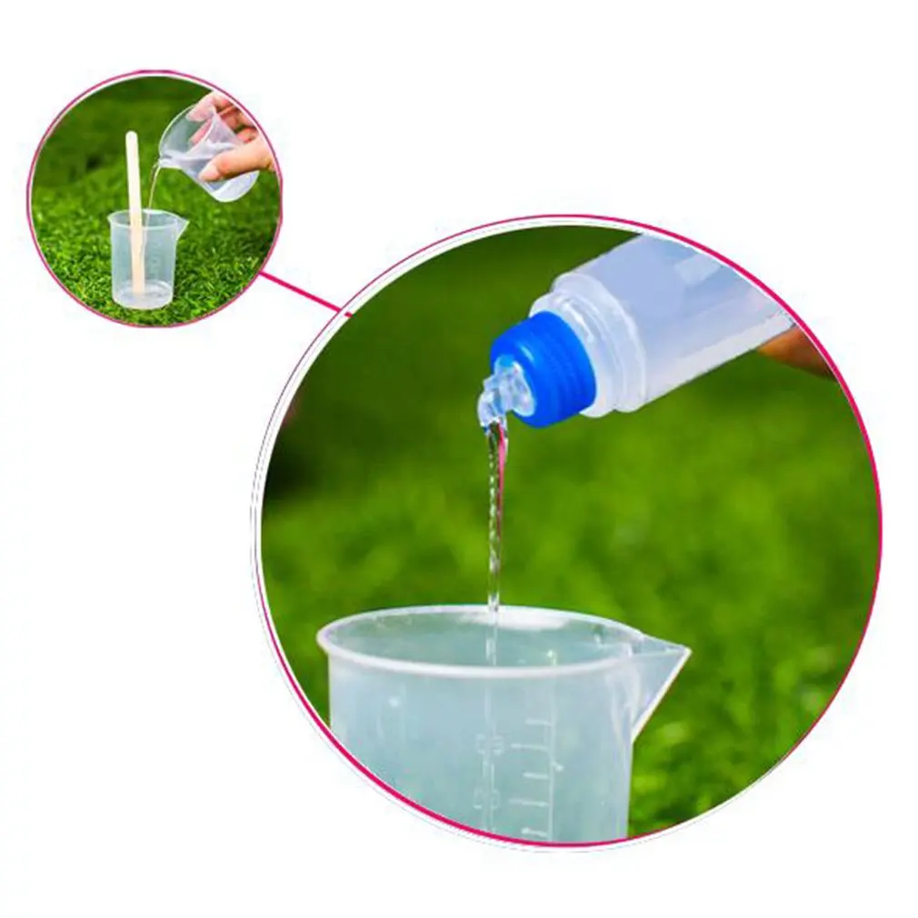 DIY Slime Kit пушистый Кристалл Gliter порошок клей игра для детей обучающая игрушка