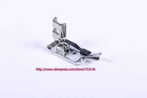 1/4 Foot feet  (black guide) ANF221 Brother Janome Singer juki elna pfaff bernina Janome Toyota Domestic Sewing Machine