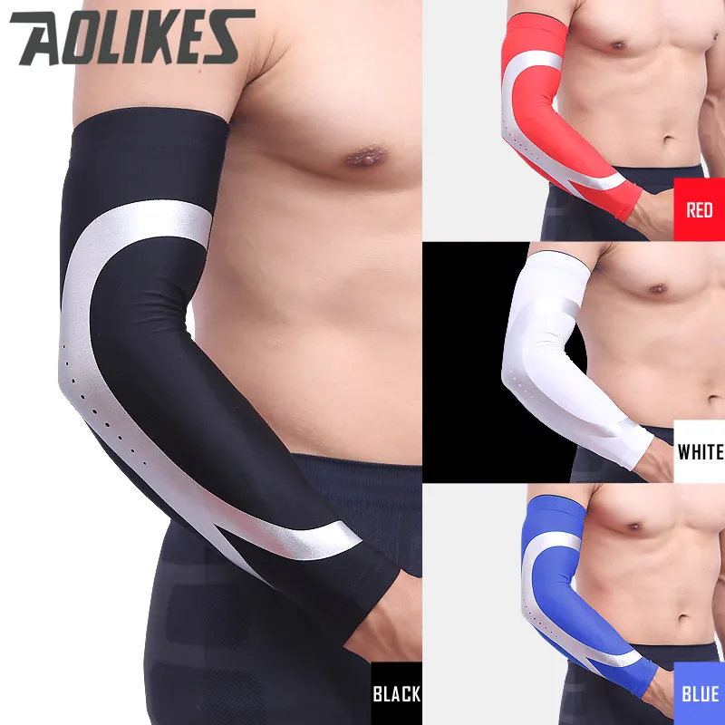 AOLIKES спортивная баскетбольная съемка Велоспорт Компрессионные рукава