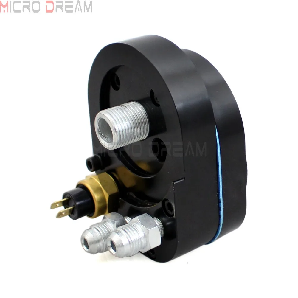 1 комплект мотоциклетные черные двойные вентиляторы охладитель масла система