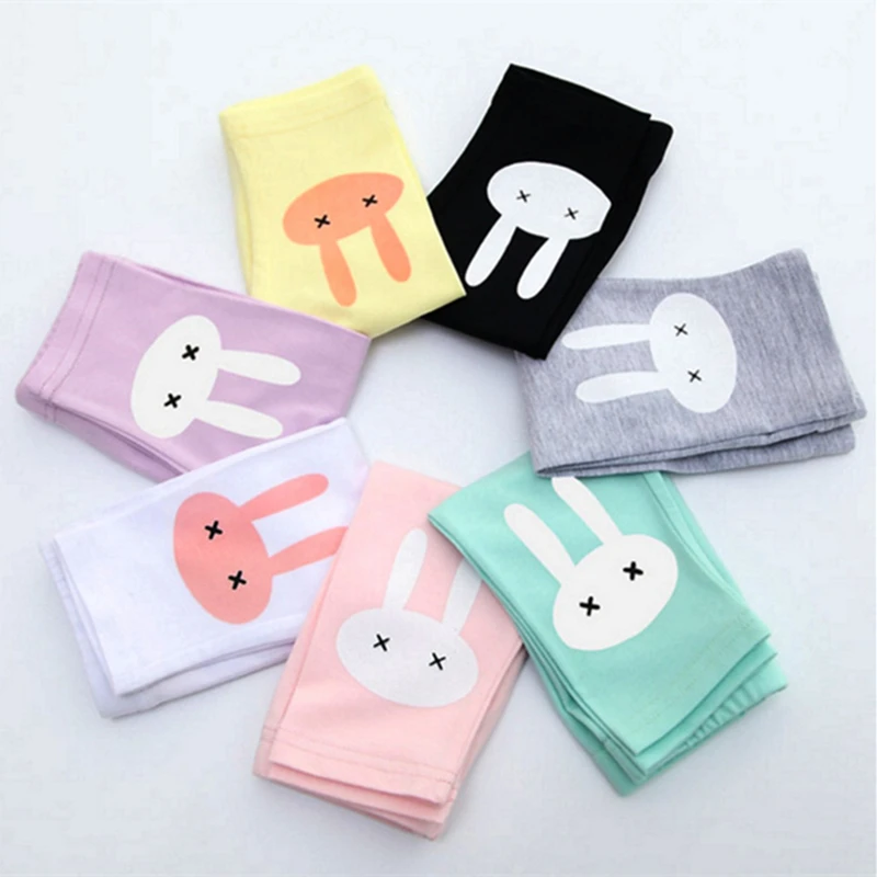 Летние леггинсы для девочек 3 9 лет детские штаны до колен Детские хлопковые брюки